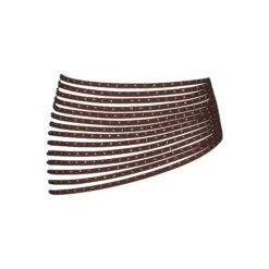 RHINESTONE SWIM STRAPPY SKIRT | COCOA