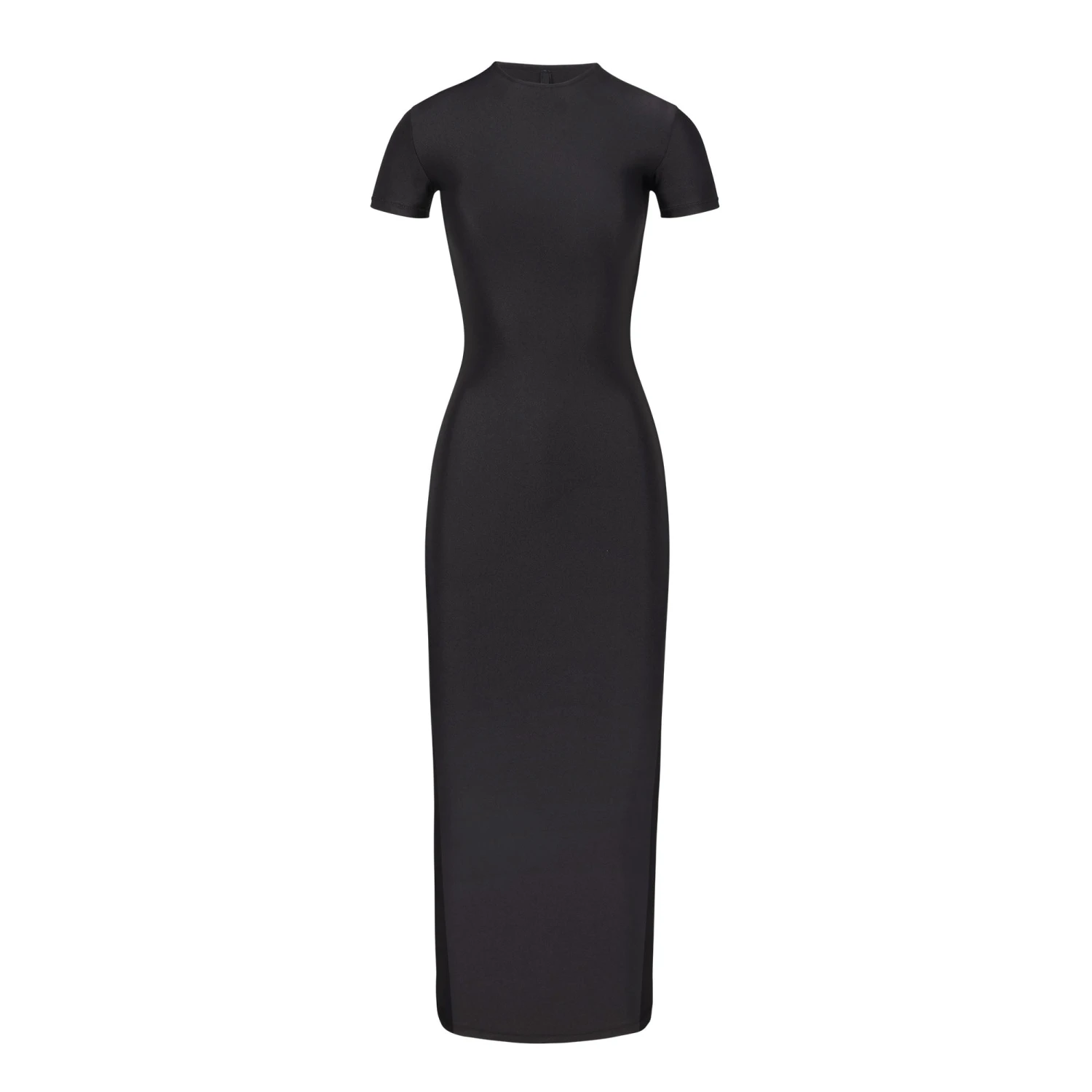 SHINE JERSEY LONG DRESS | ONYX 1 SHINE JERSEY LONG DRESS | ONYX