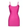 SHINE JERSEY MINI DRESS | HOT PINK