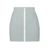 ZIP-UP SWIM MINI SKIRT | PACIFIC