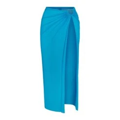MESH LONG SARONG | TURQUOISE