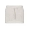 CROCHET SWIM MINI SKIRT | MARBLE