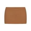 SWIM MICRO MINI SKIRT | ALMOND