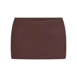 SWIM MICRO MINI SKIRT | COCOA