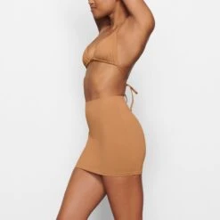 SWIM TUBE SKIRT | ALMOND -Deals Easy Allure Wardrobe Store SKIMS SWIM SW SKT 0800 MM ALM SD