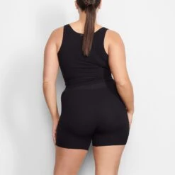 SOFT LOUNGE BOXER | ONYX -Deals Easy Allure Wardrobe Store SKIMS UNDERWEAR PN HWS 0257 LF ONX BK